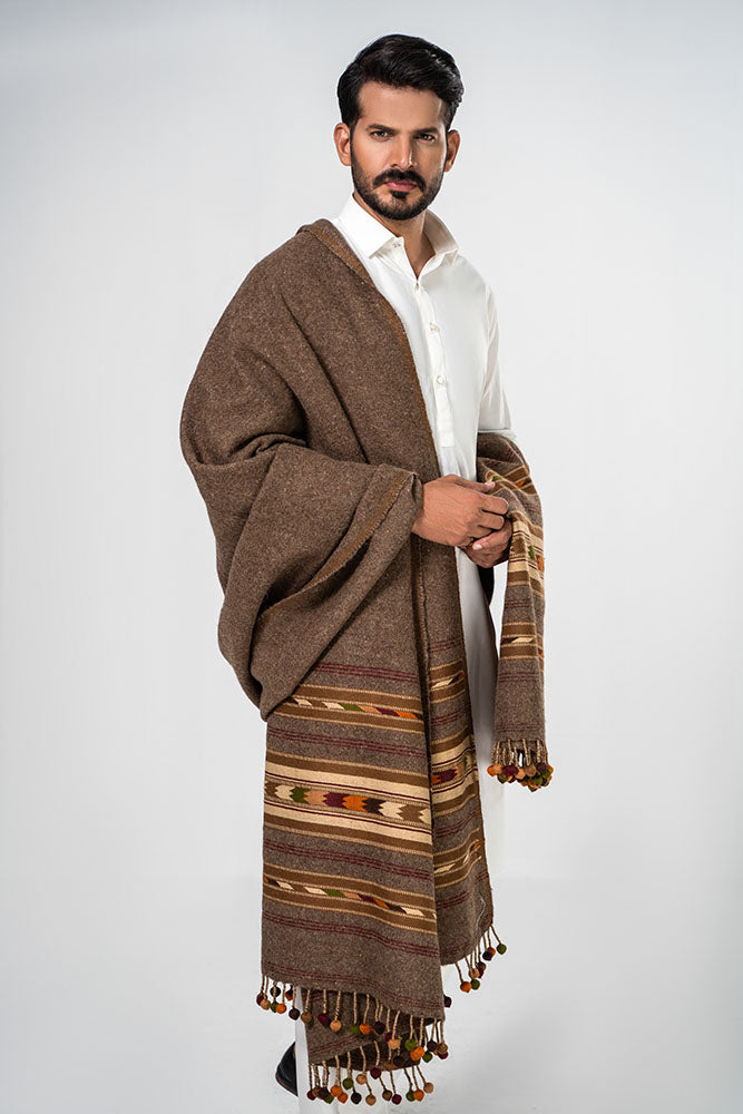 Nawab Bumbul Dark Shawl